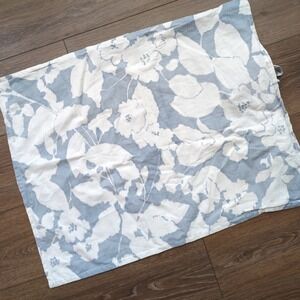 Lauren Ralph Lauren Willa Standard Pillow Sham Blue Floral Striped Reversible
